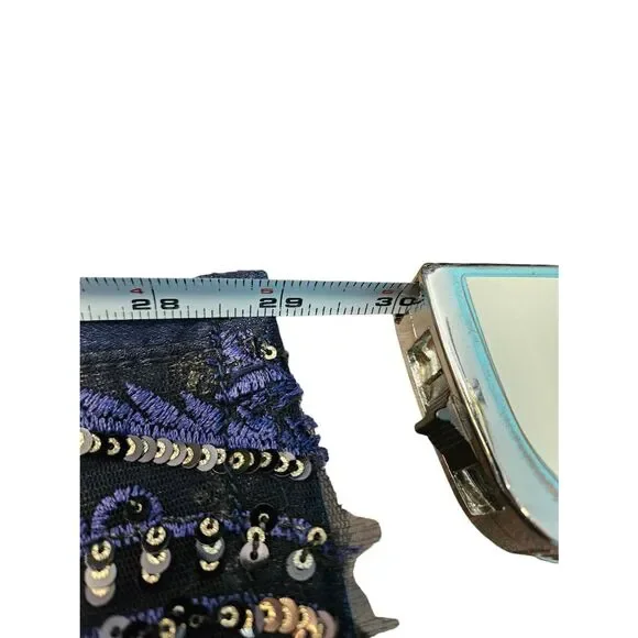 Venus NEW TAGS Embellished Mid Rise Skinny Jeans Size 24 Womens Plus - Picture 9 of 12